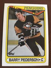 Barry Pederson #134 Hockey Cards 1990 Topps Prices