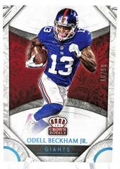 Odell Beckham Jr. #50 Football Cards 2016 Panini Crown Royale Prices