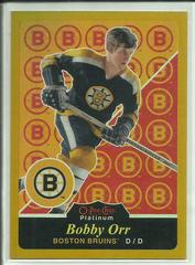 Bobby Orr [Rainbow Gold] Hockey Cards 2015 O-Pee-Chee Platinum Retro Prices