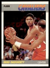 Brad Daugherty #25 Basketball Cards 1987 Fleer Prices