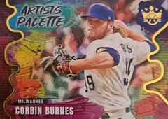 Corbin Burnes Baseball Cards 2022 Panini Diamond Kings Artist's Palette Prices