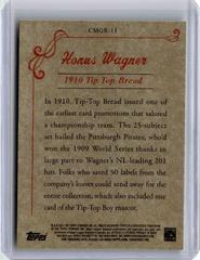 Back | Honus Wagner Baseball Cards 2011 Topps Cmg Reprints