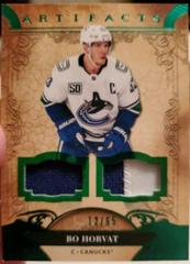 Bo Horvat [Material Emerald] Hockey Cards 2020 Upper Deck Artifacts Prices
