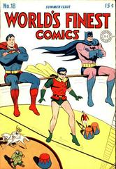 World's Finest Comics #18 (1945) Comic Books World's Finest Comics Prices
