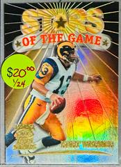 Kurt Warner Football Cards 1999 Topps Stars of the Game Prices