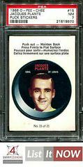Jacques Plante #15 Hockey Cards 1968 O-Pee-Chee Puck Stickers Prices