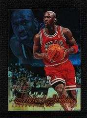Michael Jordan [Row 1] Basketball Cards 1996 Flair Showcase Prices