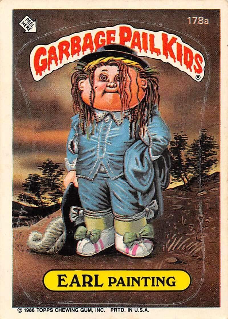 EARL Painting #178a 1986 Garbage Pail Kids