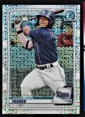 Wander Franco [Mega Box Mojo] Baseball Cards 2020 Bowman Chrome Prospects Prices