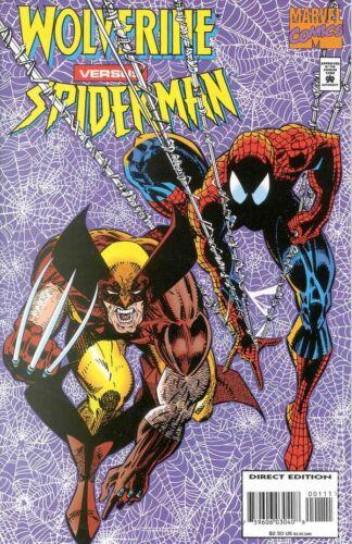 Wolverine Vs. Spider-Man #1 (1995) Comic Books Spider-Man vs. Wolverine