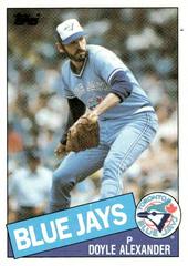 Doyle Alexander #218 Baseball Cards 1985 Topps Prices