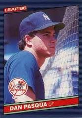 Dan Pasqua #195 Baseball Cards 1986 Leaf Prices