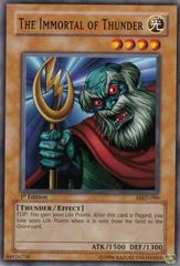 The Immortal of Thunder [1st Edition] MRD-099 YuGiOh Metal Raiders Prices