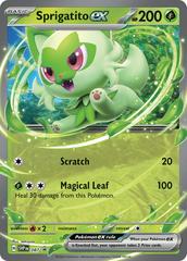 Sprigatito Ex #87 Pokemon Promo Prices