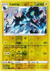 Luxray [Reverse Holo] #62 Pokemon Rebel Clash Prices