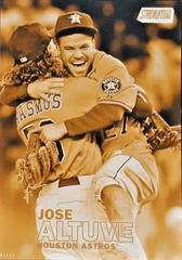 Jose Altuve [5x7 Gold] #10 Baseball Cards 2016 Stadium Club Prices