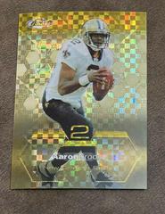 Aaron Brooks [Gold Xfractor] #16 Football Cards 2003 Topps Finest Prices