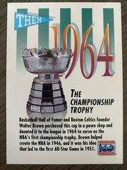 The Championship Trophy [Then/Now] #529 Basketball Cards 1991 Skybox Prices
