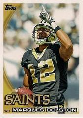 Marques Colston #6 Football Cards 2010 Topps Prices