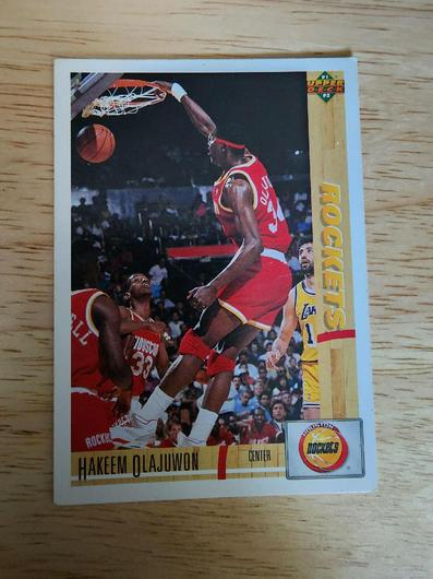 Hakeem Olajuwon | Ungraded | 1991 Upper Deck