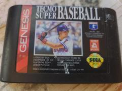 Cartridge (Front) | Tecmo Super Baseball Sega Genesis