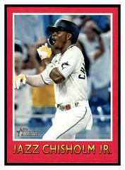 Jazz Chisholm Jr. #75BS-13 Baseball Cards 2024 Topps Heritage Baseball Sensation Prices