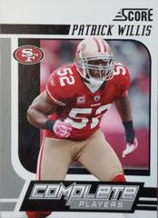 Patrick Willis Football Cards 2011 Panini Score Complete Players Prices