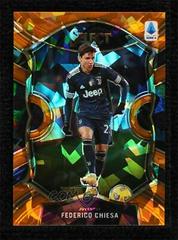 Federico Chiesa [Orange Ice] #11 Soccer Cards 2020 Panini Chronicles Select Serie A Prices