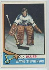 Wayne Stephenson #218 Hockey Cards 1974 Topps Prices