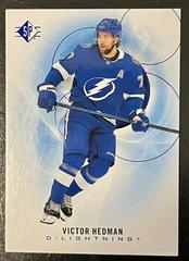 Victor Hedman [Blue] Hockey Cards 2020 SP Prices