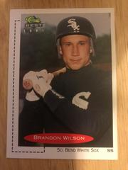 Brandon Wilson #157 Baseball Cards 1991 Classic Best Prices