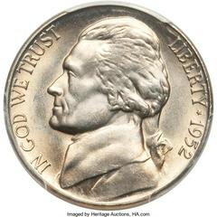 1952 [PROOF] Coins Jefferson Nickel Prices