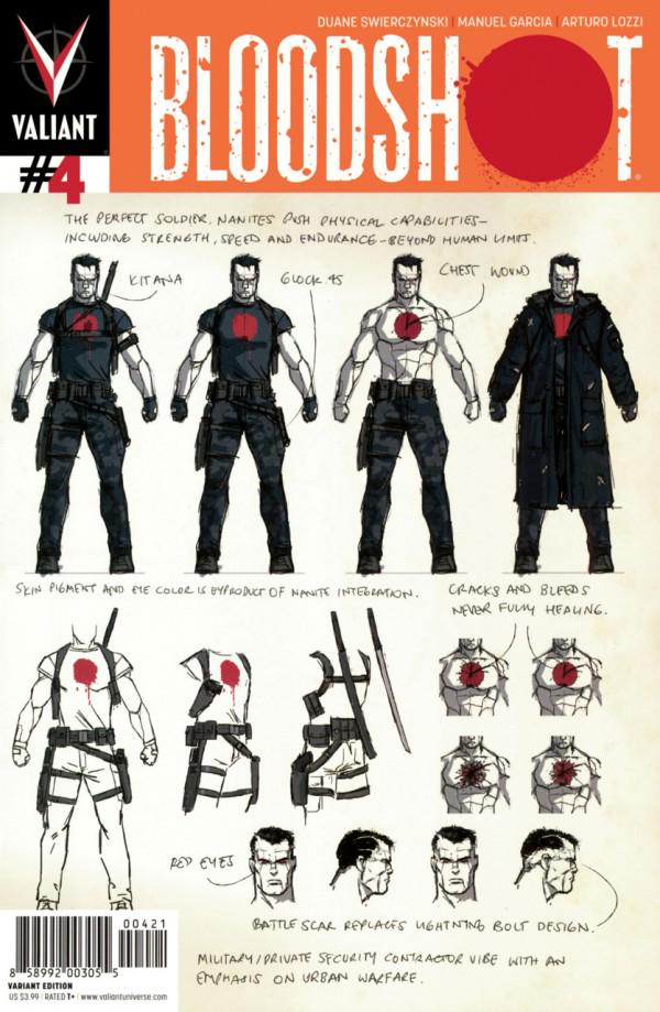 Bloodshot [Aja Character] #4 (2012) Comic Books Bloodshot