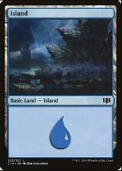Island #322 Magic Commander 2014 Prices