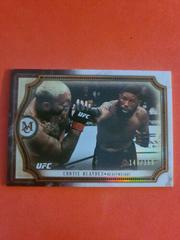 Curtis Blaydes [Copper] Ufc Cards 2018 Topps UFC Museum Collection Prices