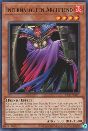 Infernalqueen Archfiend DCR-EN071 YuGiOh Dark Crisis: 25th Anniversary