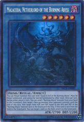 Malacoda, Netherlord of the Burning Abyss [Ghost Rare] YuGiOh Secrets of Eternity Prices