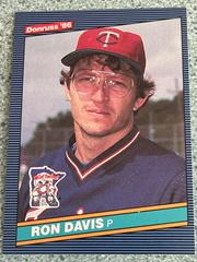 Ron Davis [Last Line in Highlights Ends With in May] Baseball Cards 1986 Donruss Prices