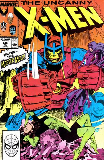 Uncanny X-Men #246 (1989) Cover Art
