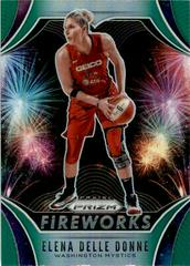 Elena Delle Donne [Prizm Green] #20 Basketball Cards 2020 Panini Prizm WNBA Fireworks Prices