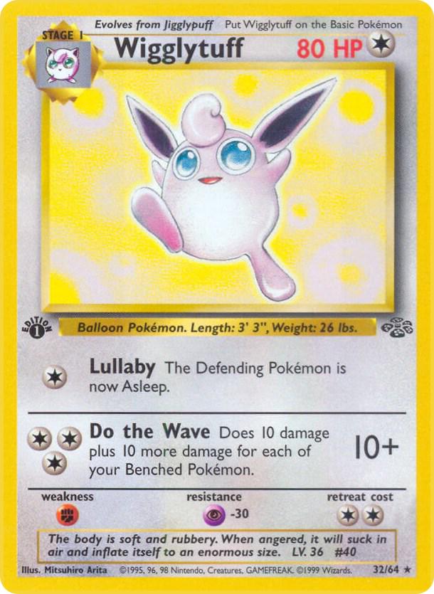 Wigglytuff [1st Edition] #32 Prices | Pokemon Jungle | Pokemon Cards