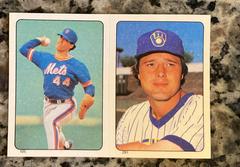 Ron Darling, Rick Manning #105 / 291 Baseball Cards 1985 Topps Stickers Prices