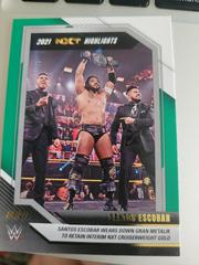 Santos Escobar [Green] Wrestling Cards 2022 Panini NXT WWE 2021 Highlights Prices