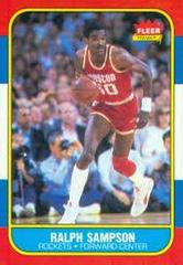 Ralph Sampson | Ralph Sampson Basketball Cards 1986 Fleer