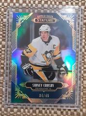 Sidney Crosby [Blue] Hockey Cards 2020 Upper Deck Stature Prices