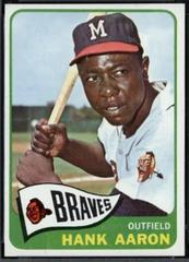 Hank Aaron #170 Baseball Cards 1965 Topps Prices