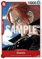 Shanks [Red] P-016 One Piece Promo Prices