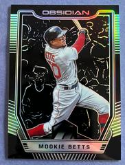 Mookie Betts [Prizm] #51 Baseball Cards 2019 Panini Chronicles Obsidian Prices