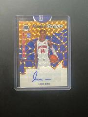 Louis King [Orange] #RS-LKG Basketball Cards 2019 Panini Mosaic Rookie Scripts Prices