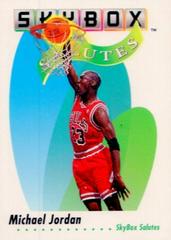 Michael Jordan #572 Basketball Cards 1991 Skybox Prices